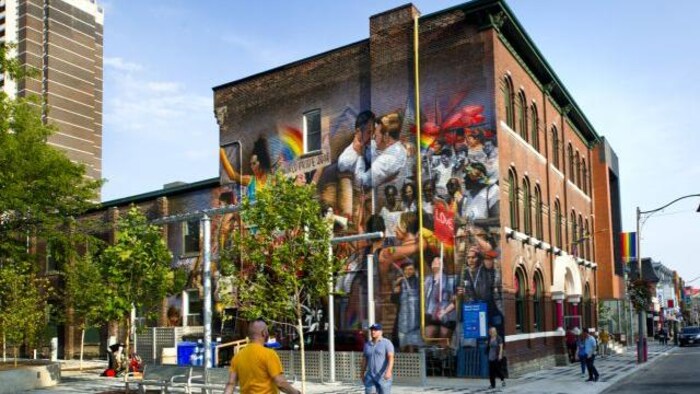 La bâtisse du 519 au cœur du Village de Toronto.  