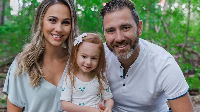 Shonna and Marco Fallico and their daughter Leia, who needs a stem-cell donation. Finding a donor has been difficult because of her mixed ethnicity.