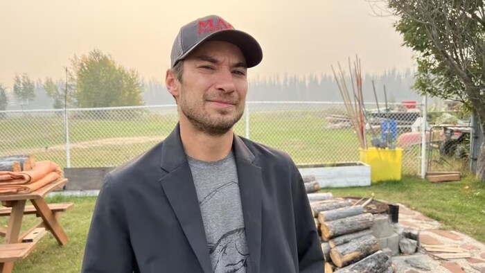 Aaron Campbell, un résident de Hay River.