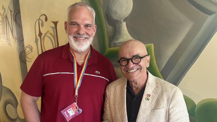 Kevin Haché et René Cormier.
