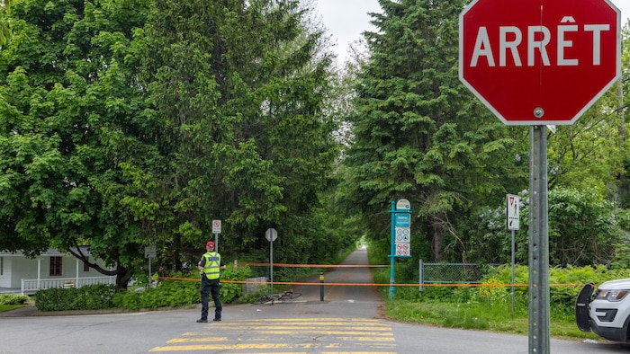 L'accident s'est produit en fin d'avant-midi jeudi.