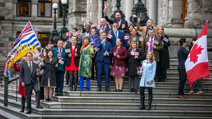 Le caucus du Nouveau Parti démocratique de la Colombie-Britannique.