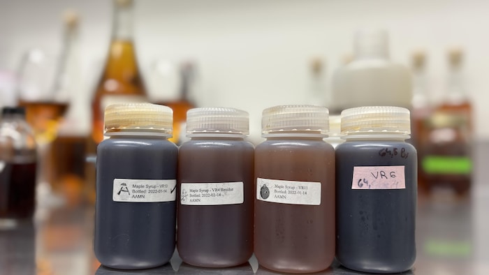 Du sirop d'érable déclassé.