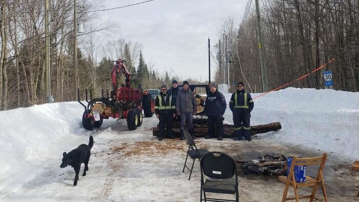 D’autres blocus pourraient s’organiser ailleurs au Québec, prévient Pascal Leclerc.