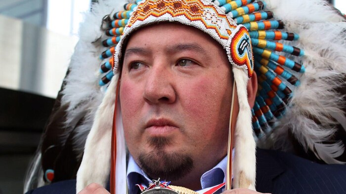 Derek Nepinak, ex-grand chef de l'Assemblée des chefs du Manitoba.