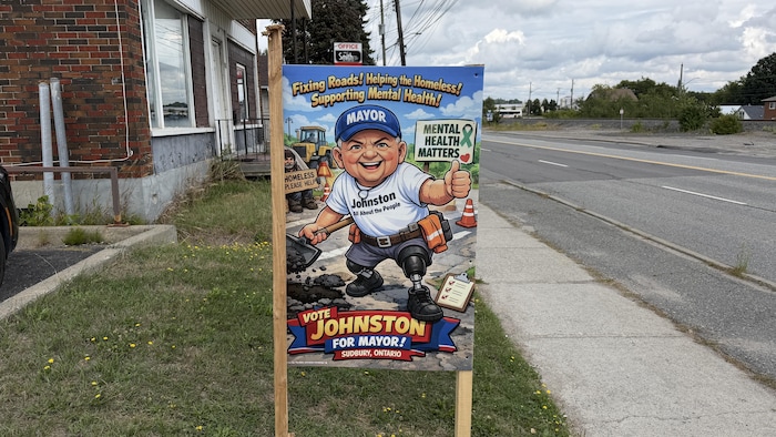 Une autre affiche de Bob Johnston générée par l'intelligence artificielle.