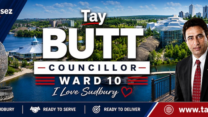 L'affiche de campagne électorale de Tay Butt