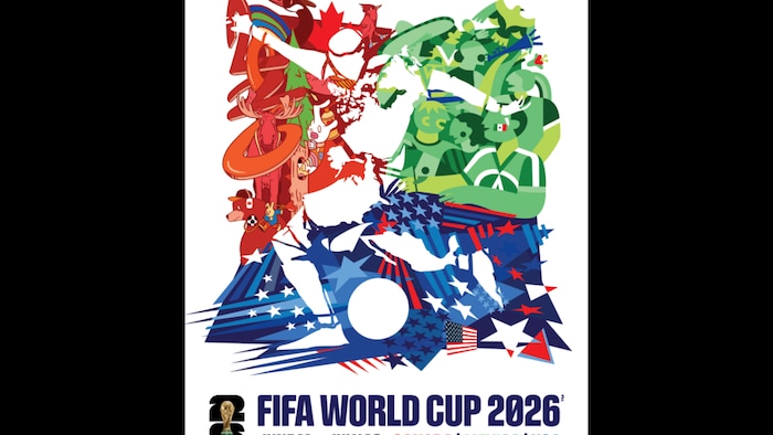 The FIFA World Cup poster co