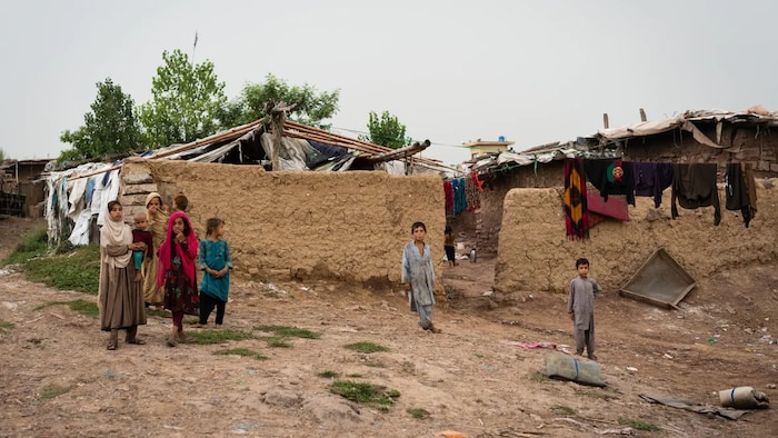 People in the Afghan Village refugee camp in Islamabad live in shacks with no running water or electricity.