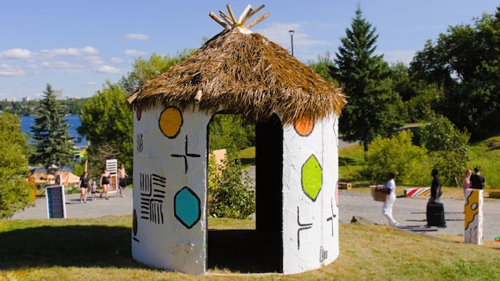 Le parc Bell a revêtu des allures africaines à l'occasion du festival Afrofest.