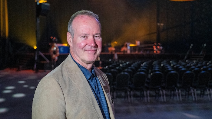 Portrait d'Alain Gagné.
