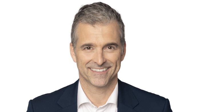 Le candidat du Parti québécois, Alex Boissonneault. 