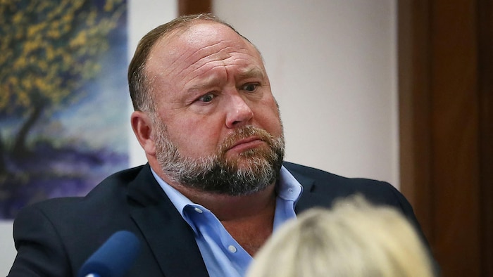 Alex Jones au tribunal.