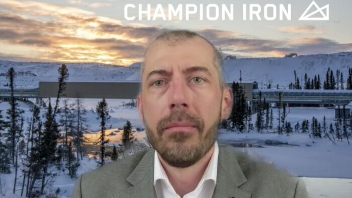 Le chef des opérations pour Champion Iron, Alexandre Belleau.