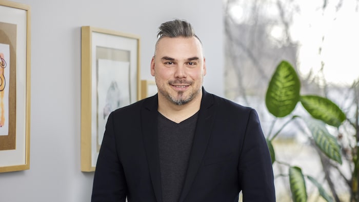 Portrait de David Miljour, du Pôle d'économie sociale de l'agglomération de Longueuil