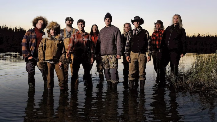 Les 10 survivalistes de la télé-réalité Alone.