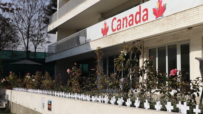 La Embajada de Canadá en Afganistán.