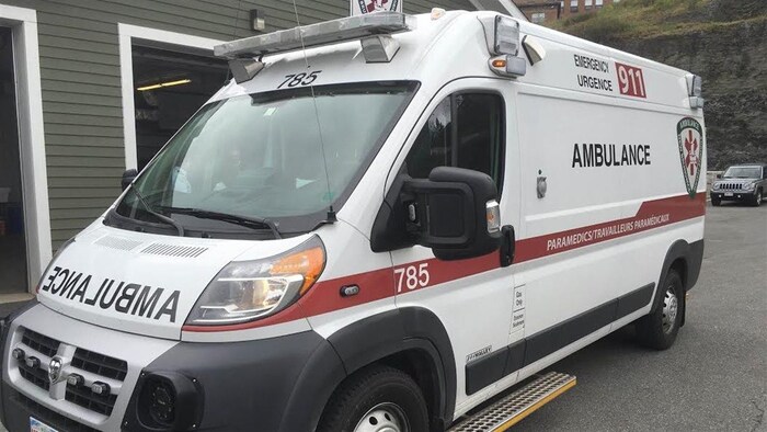 Une ambulance au Nouveau-Brunswick