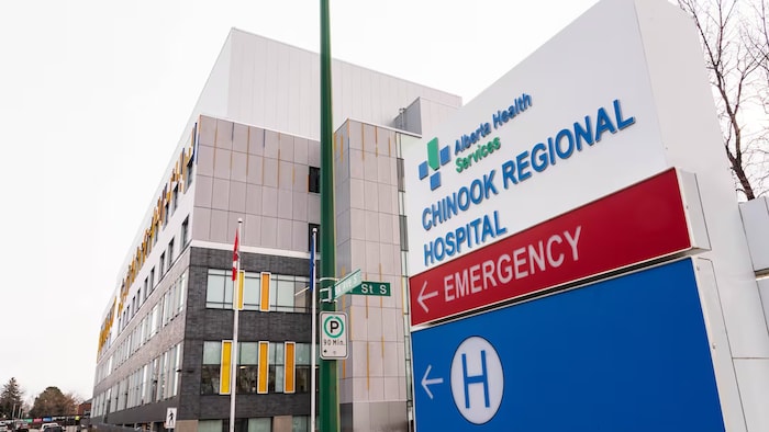 L'hôpital régional de Chinook, à Lethbridge. 