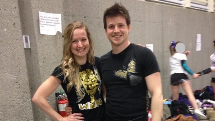 Amélie Dubé et Matthieu Martel.