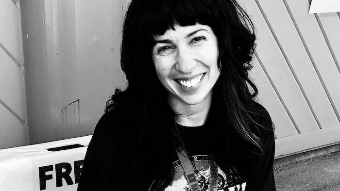 Portrait d'Amie Wright.