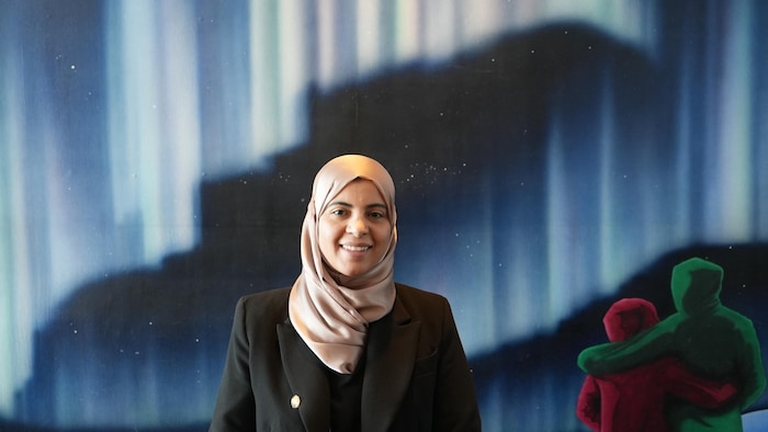 Portrait d'Amina Houfaf Khoufaf.