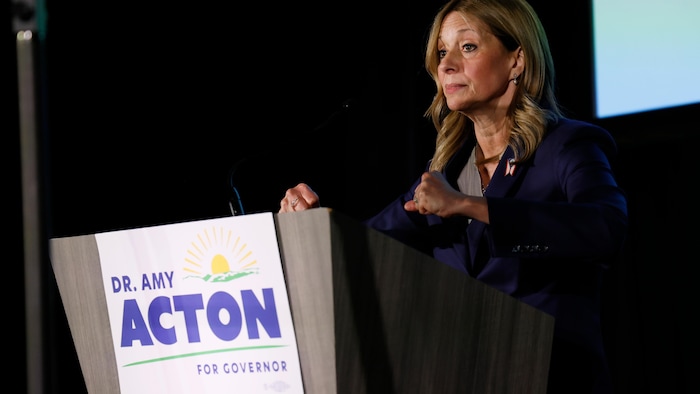 La candidate démocrate en Ohio, Amy Acton