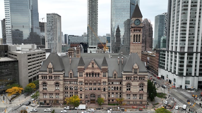 L’ancien hôtel de ville de Toronto.
