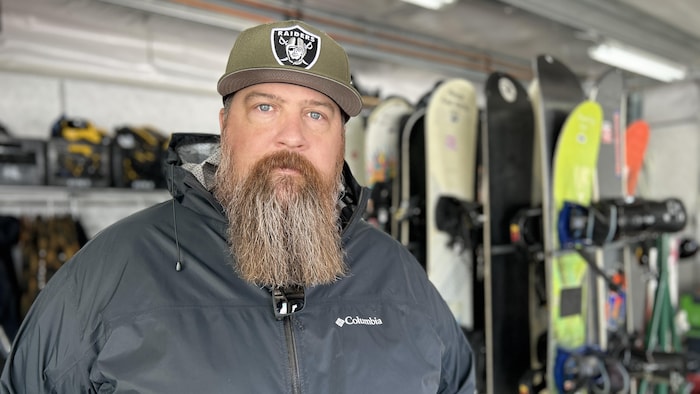 Anders Svenson, gestionnaire de Mission Bridge Winter Park, en Saskatchewan.