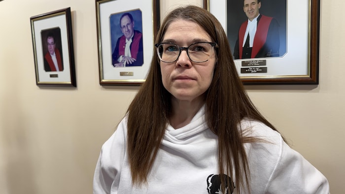 Andréane Brouard, intervenante au CALACS-Abitibi.