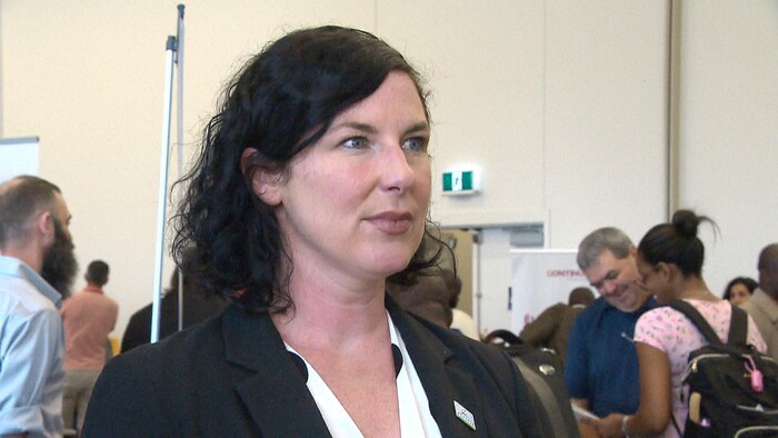 Angelique Reddy La foire de l’emploi à Moncton continue de satisfaire immigrants et ...