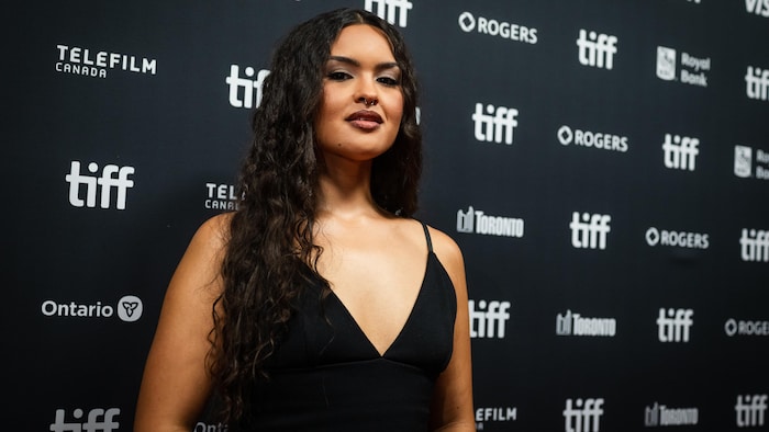 Anna Lambe au Festival international du film de Toronto.