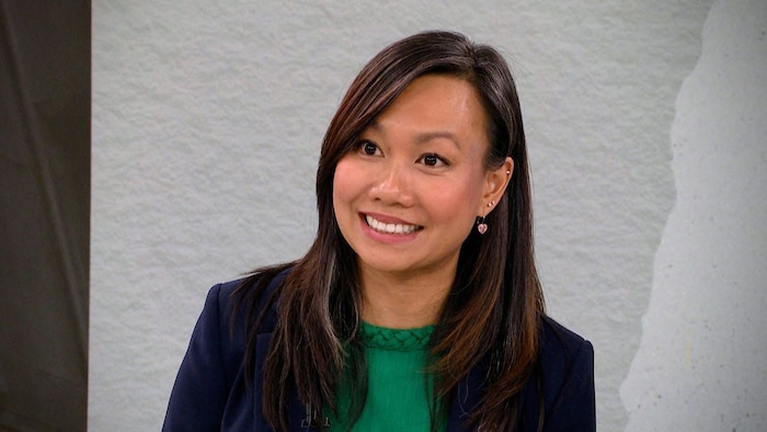 Anne Nguyen en entrevue.