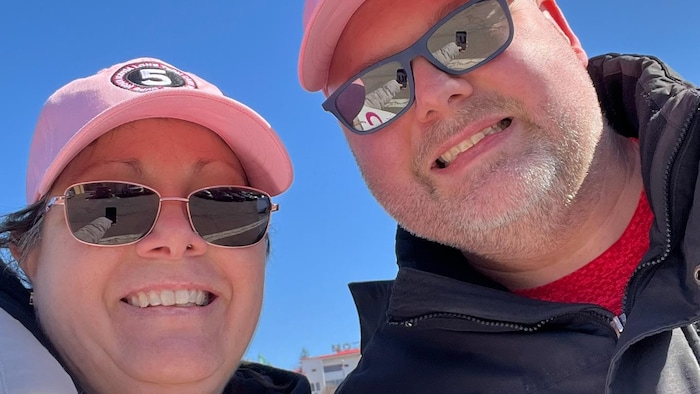 Annette Boudreau et Trevor Poirier.