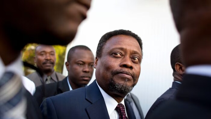 Fritz Jean, an economist and former governor of Haiti's central bank, at the National Palace in Port-au-Prince, Haiti, on Feb. 26, 2016. (Dieu Nalio Chery/The Associated Press)