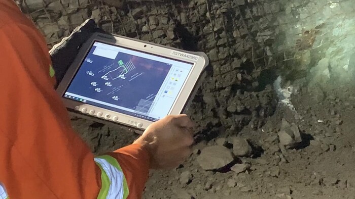 Une tablette informatique.