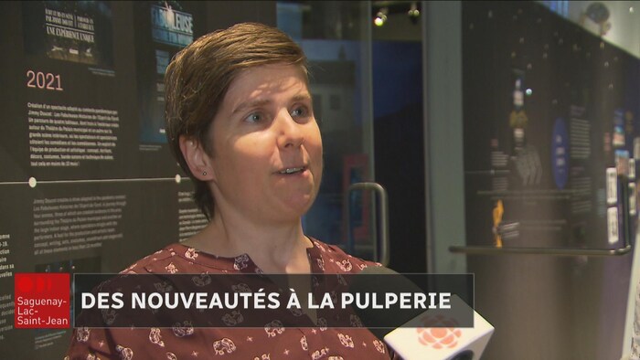 Cathleen Vickers en entrevue au Téléjournal avec Julie Larouche.