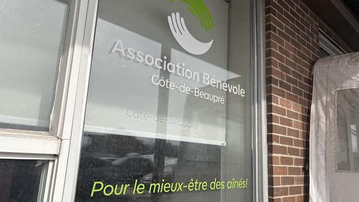 L'entrée de l'Association Bénévole Côte-de-Beaupré.