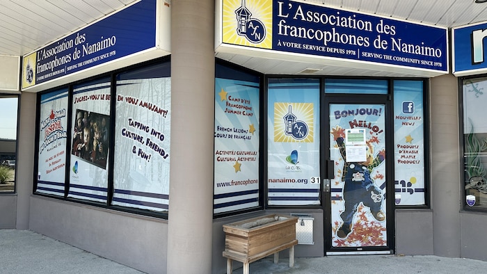 La façade de l’Association des francophones de Nanaimo.