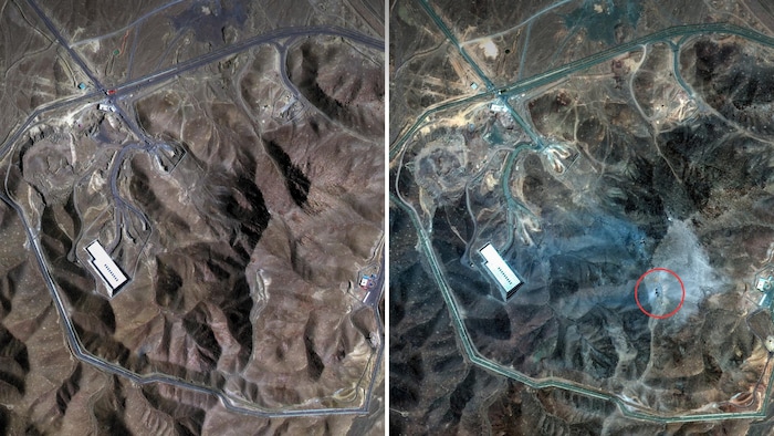 Iran threatens the United States after strikes against its nuclear sites Iran threatens the United States after strikes against its nuclear sites