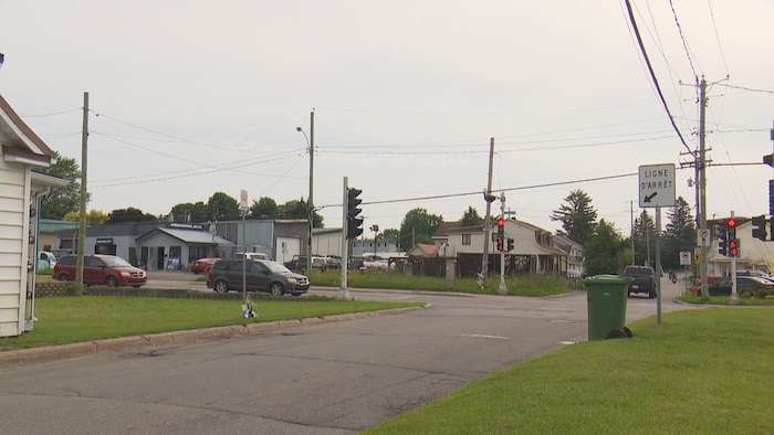 Vue de l'intersection de l'avenue des Sablonnières et du boulevard Raymond.