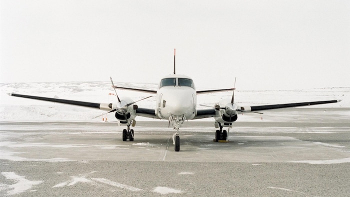 Un avion dans le Nord.