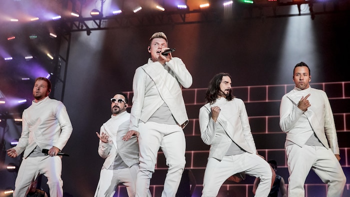 Les Backstreet Boys au Festival d'été de Québec