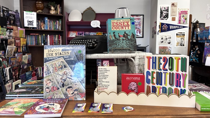 Le bureau du Prarie Comics Festival.