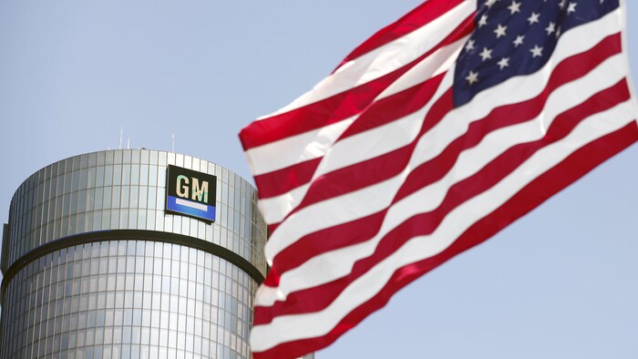 Le siège social du constructeur General Motors à Détroit, au Michigan
