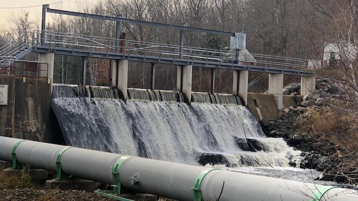 Un barrage hydroélectrique.