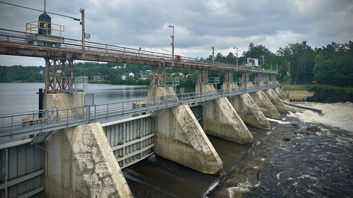 Le barrage Almaville à Shawinigan.