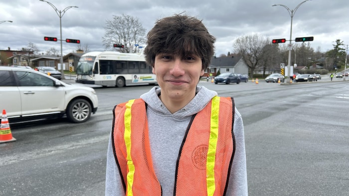 Norvan Roy, un habitué de la maison des jeunes Azimut Nord.