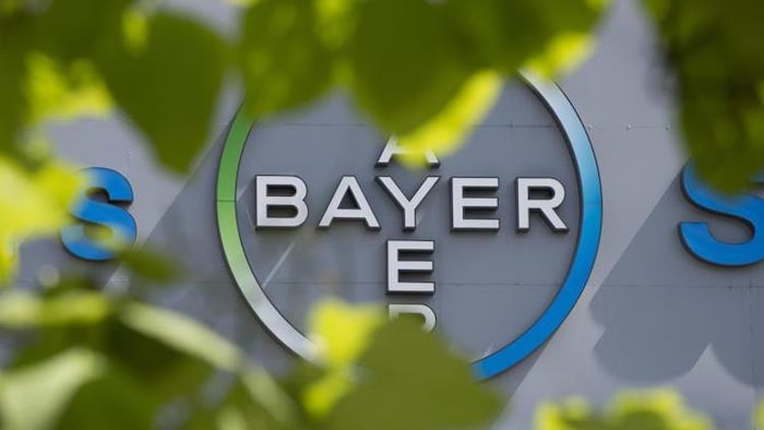 Le logo de Bayer.