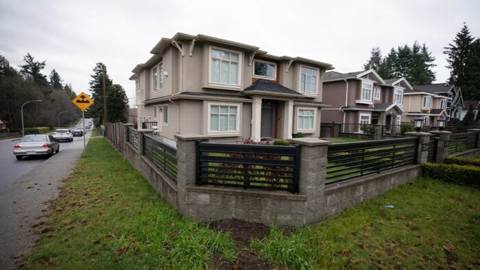 B.C.'s director of civil forfeiture wants to seize this home, which belongs to Haoran Xue, a man charged as part of an RCMP probe into phone scams